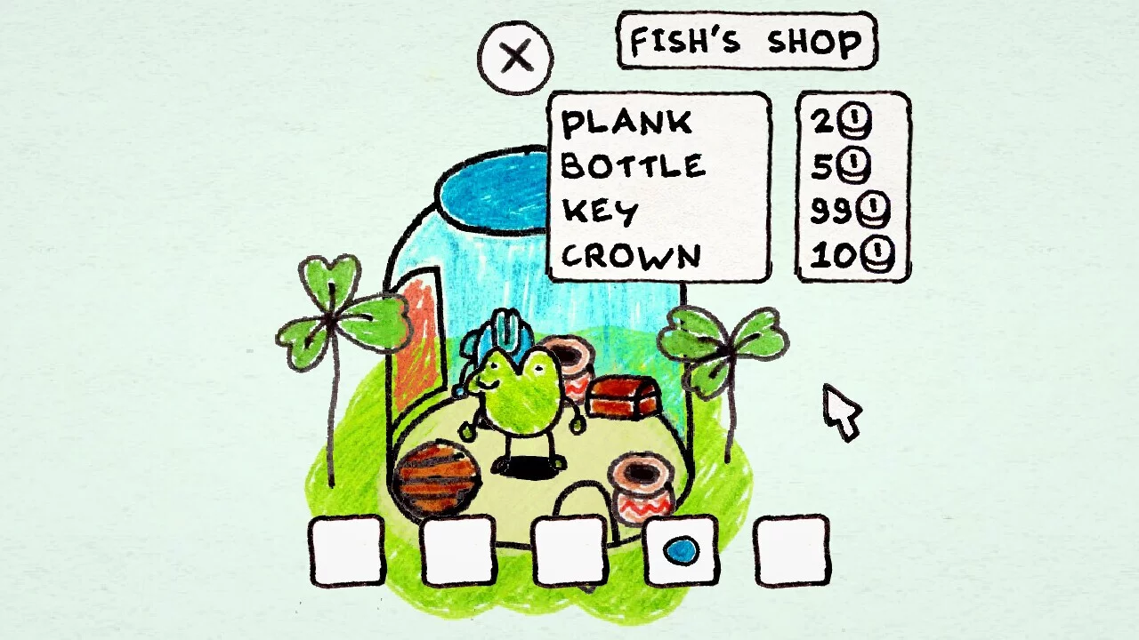 Изображение игры: Frog's Adventure