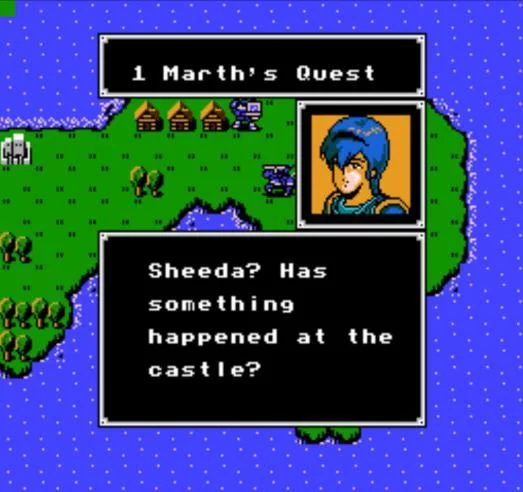 Изображение игры: Fire Emblem: Shadow Dragon and the Blade of Light