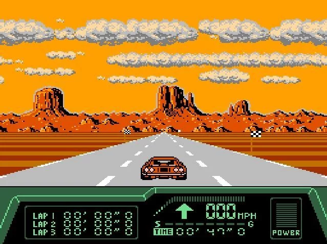 Изображение игры: Rad Racer II