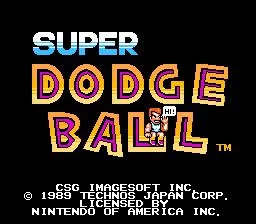 Изображение игры: Super Dodge Ball (1988)
