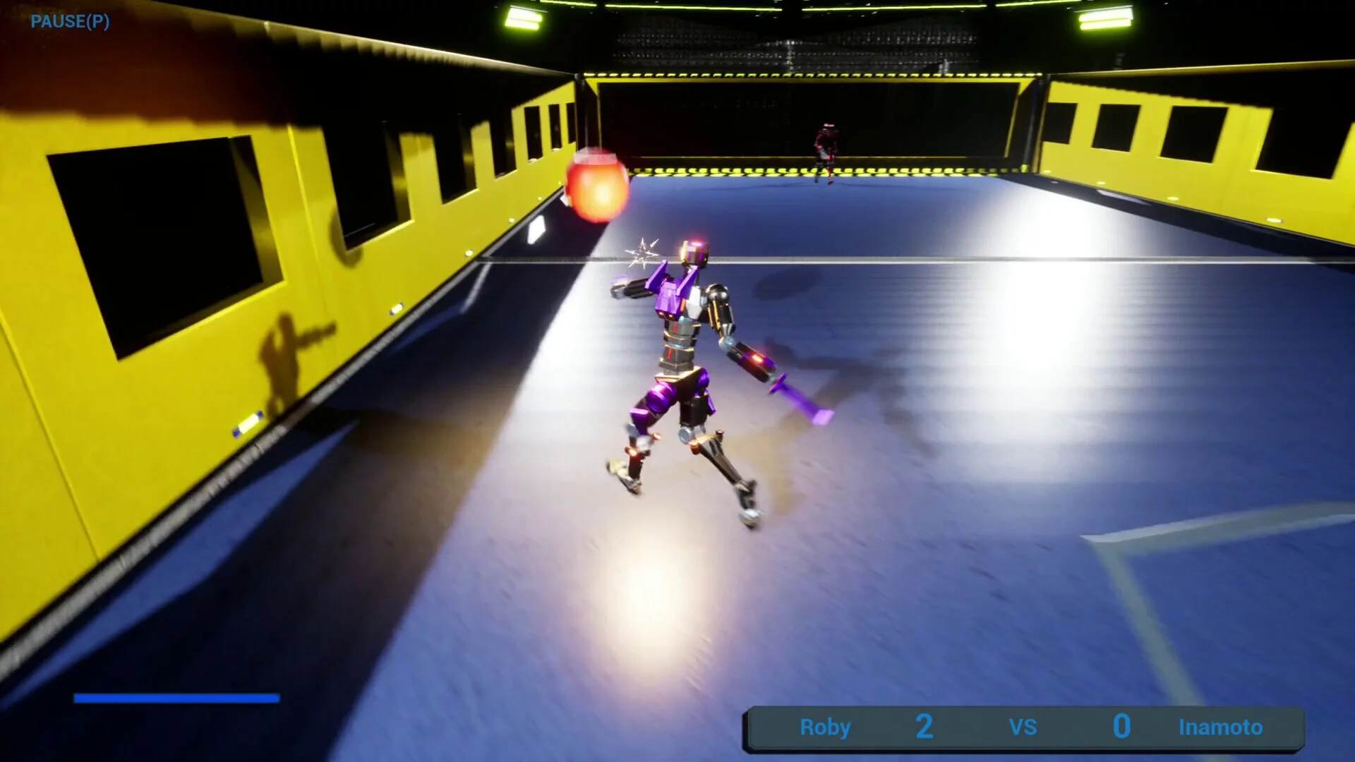 Изображение игры: Robo Tennis