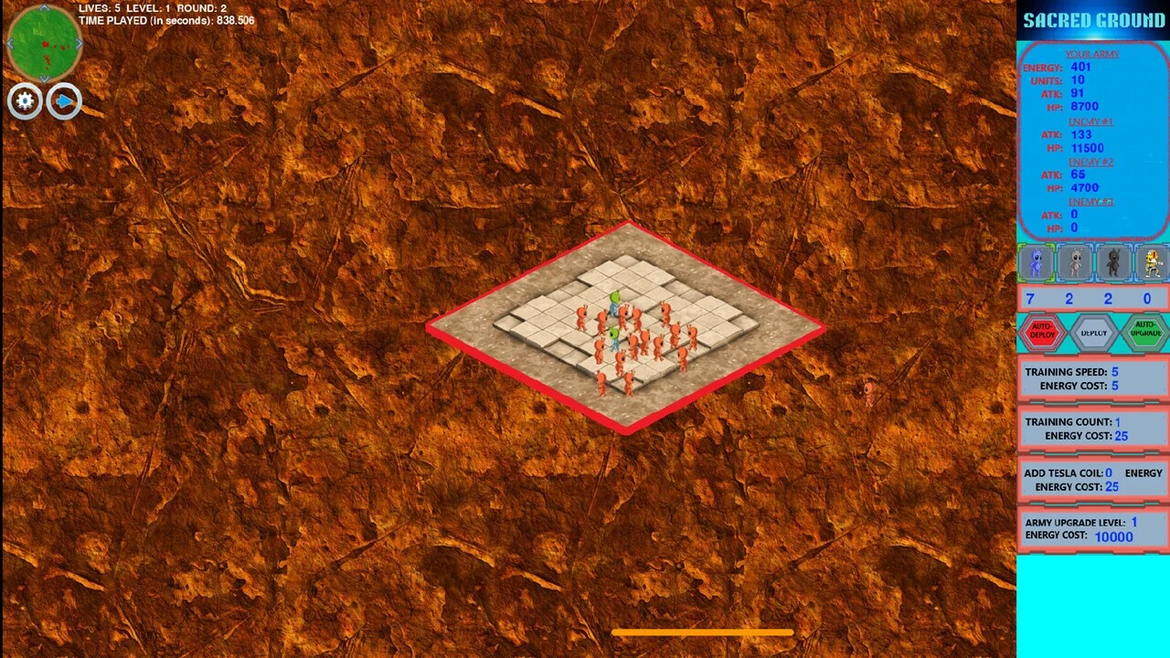 Изображение игры: Sacred Ground