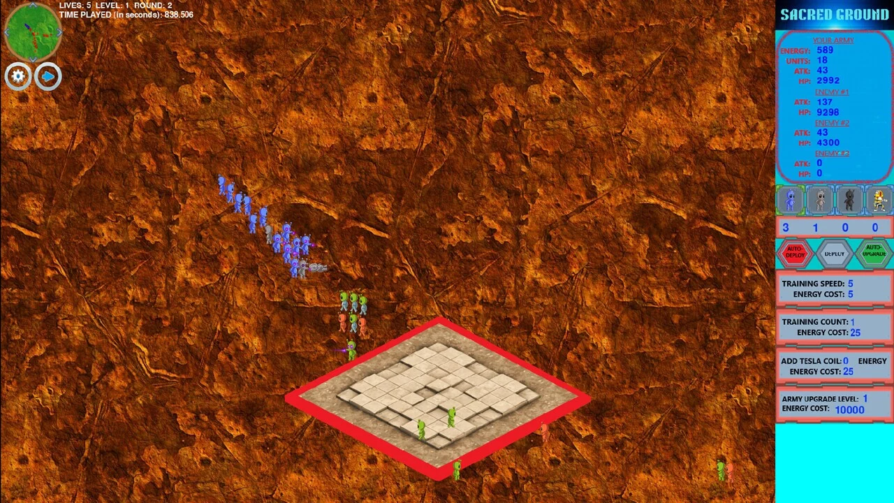 Изображение игры: Sacred Ground