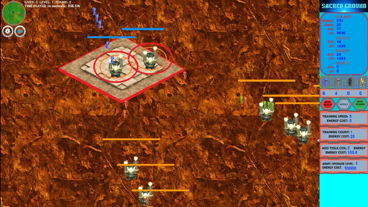 Изображение игры: Sacred Ground