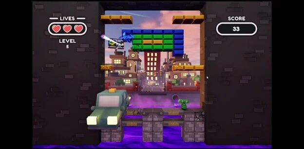 Изображение игры: Bricks Over Blocks