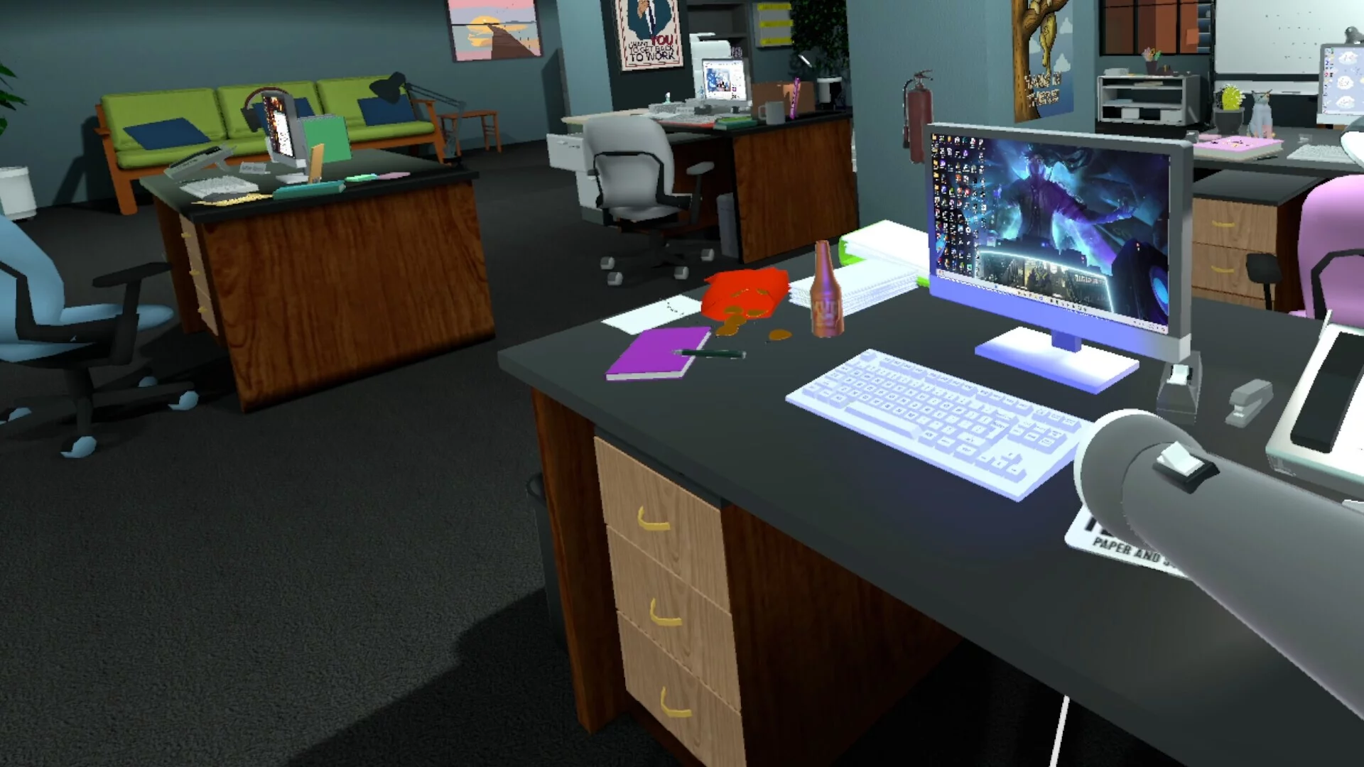 Изображение игры: Escape The Office VR