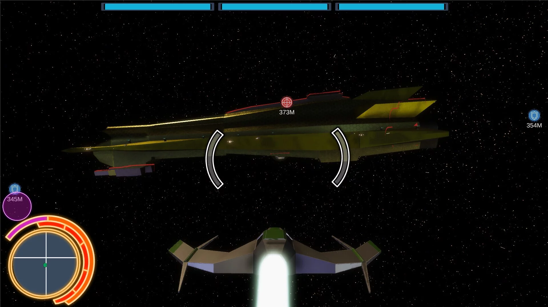 Изображение игры: Starship Destroyer