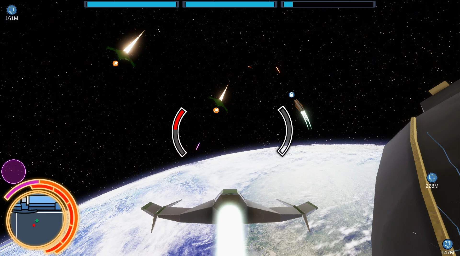 Изображение игры: Starship Destroyer