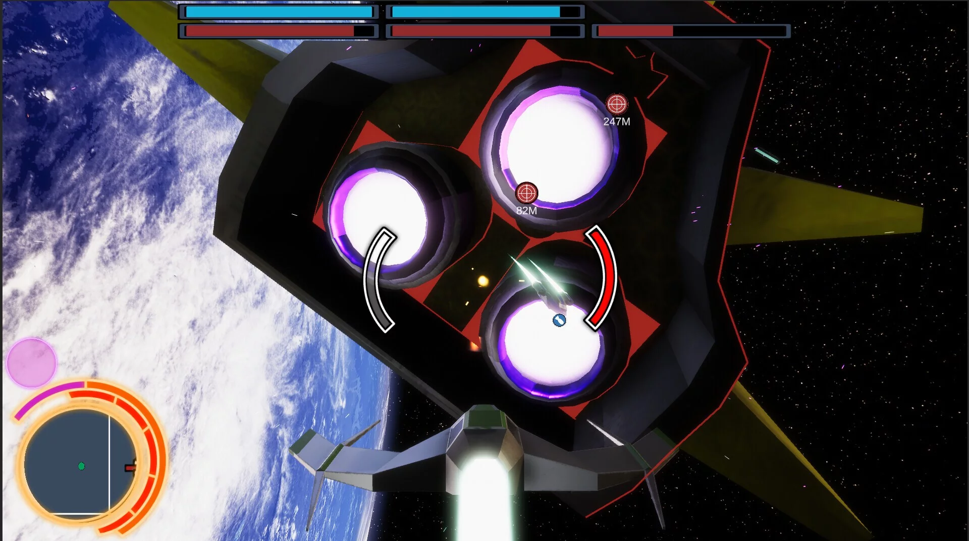 Изображение игры: Starship Destroyer