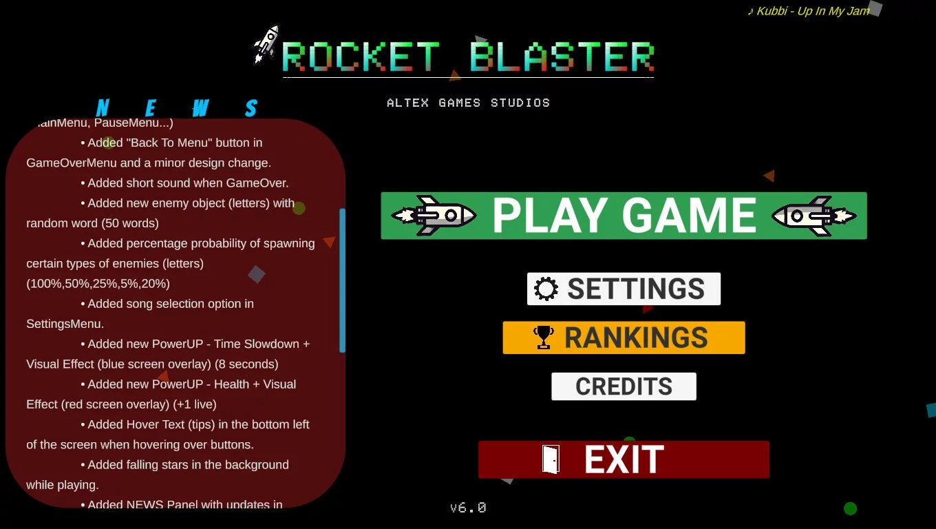 Изображение игры: Rocket Blaster