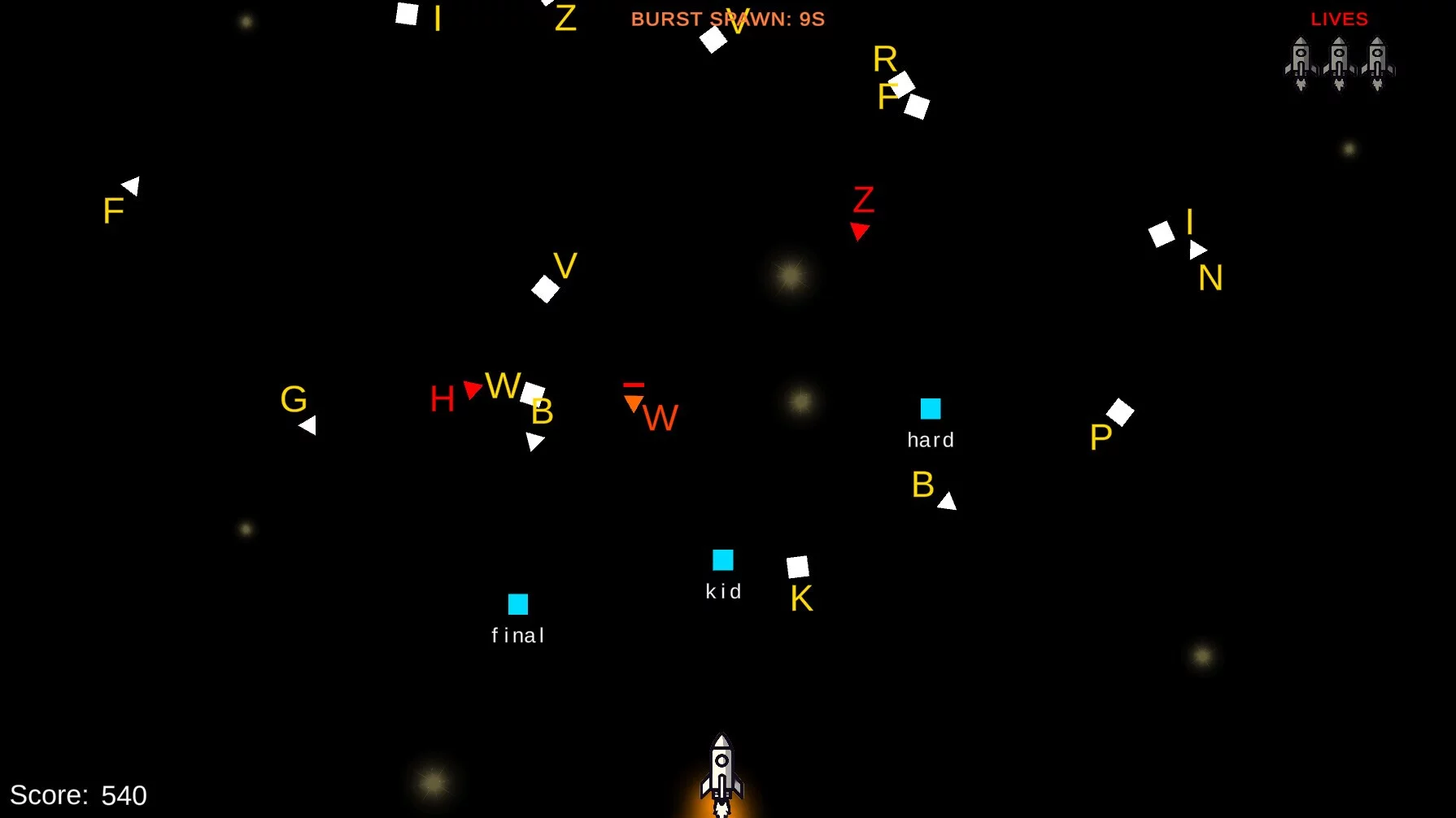 Изображение игры: Rocket Blaster