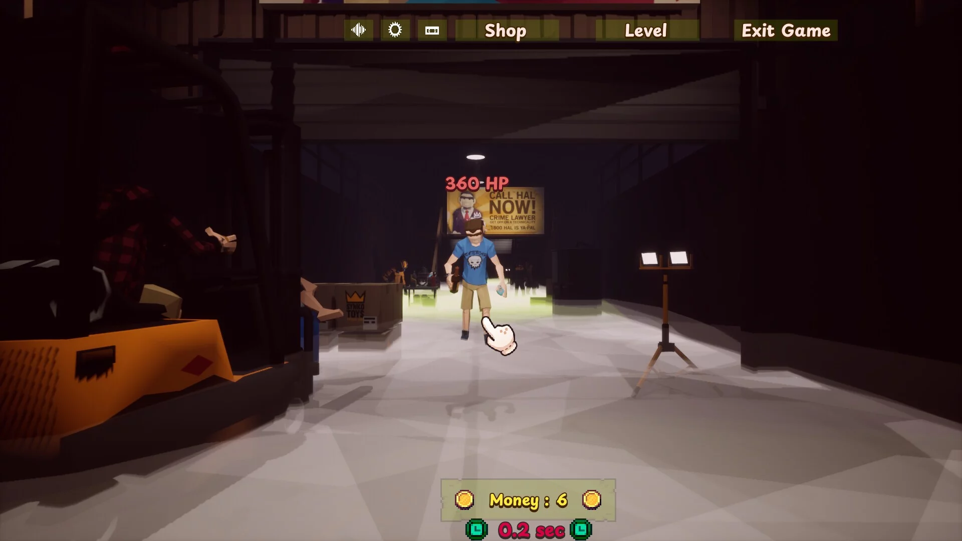 Изображение игры: Gangster Clicker