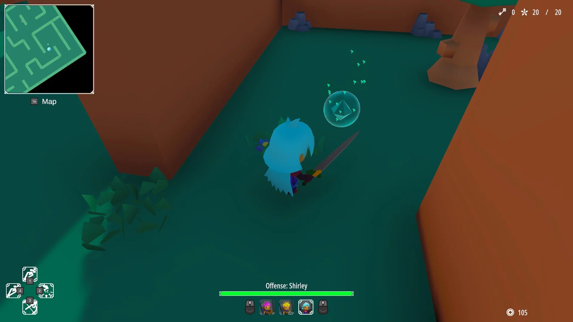 Изображение игры: Crown's Labyrinth