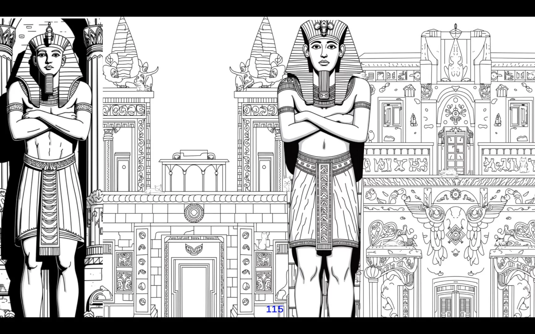 Изображение игры: Hidden Cats of Egypt