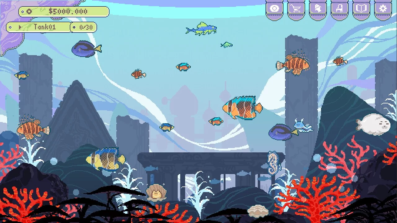 Изображение игры: Fantasy Aquarium