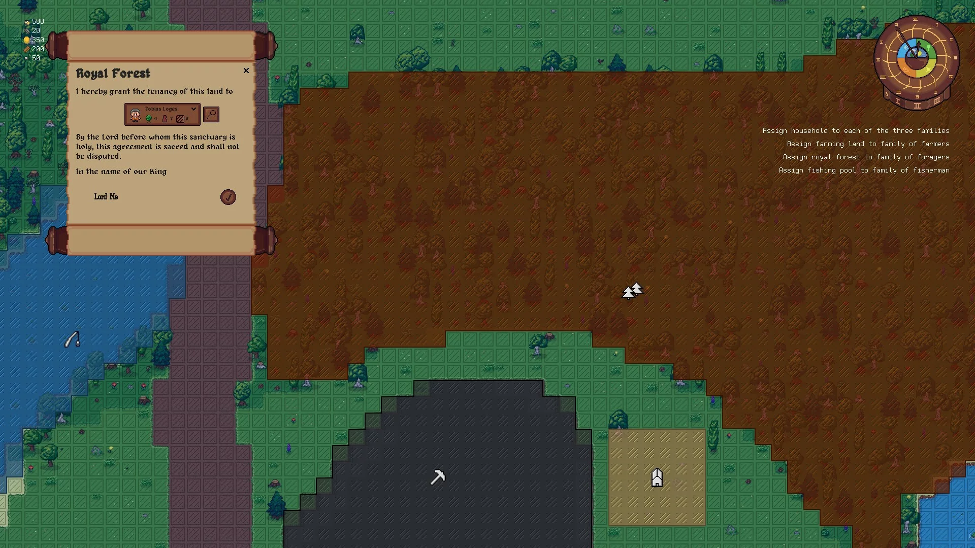 Изображение игры: Lords & Villeins