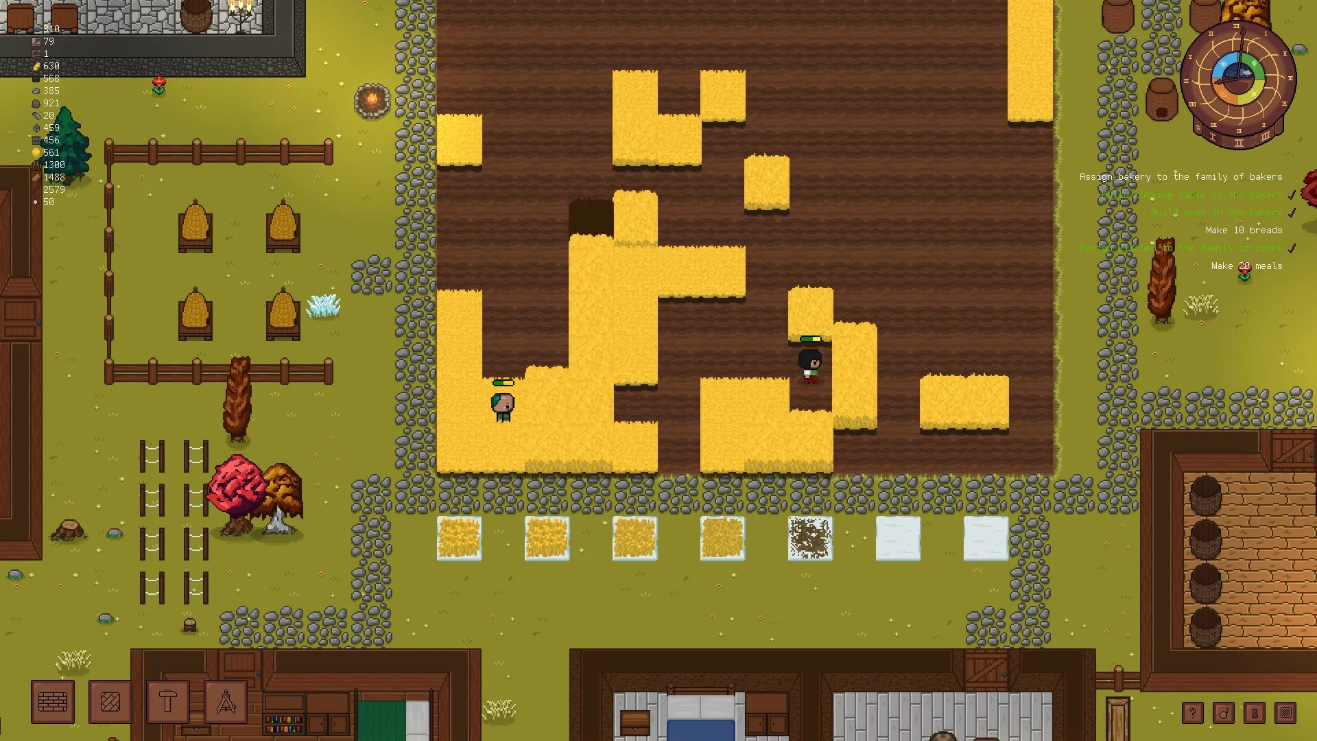 Изображение игры: Lords & Villeins