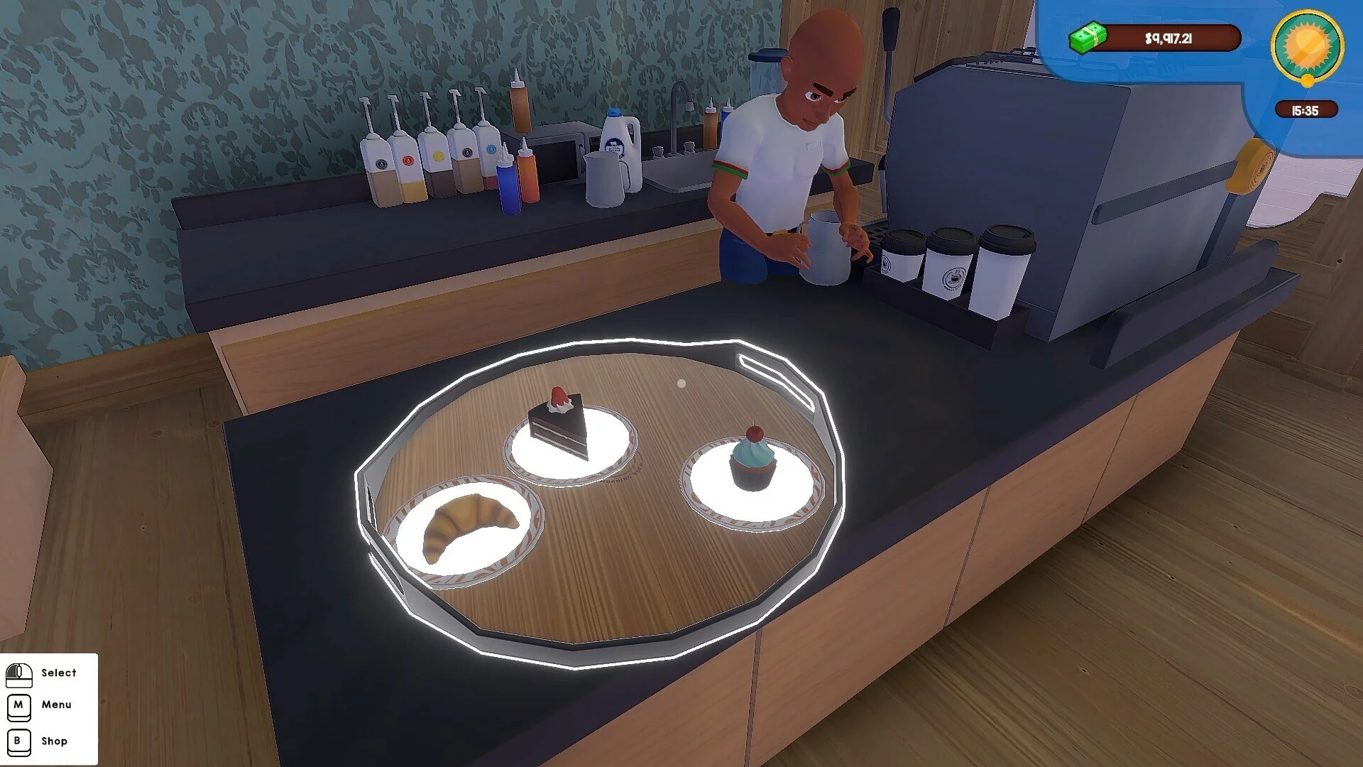 Изображение игры: Morning Brew: Coffee Shop Management Simulator