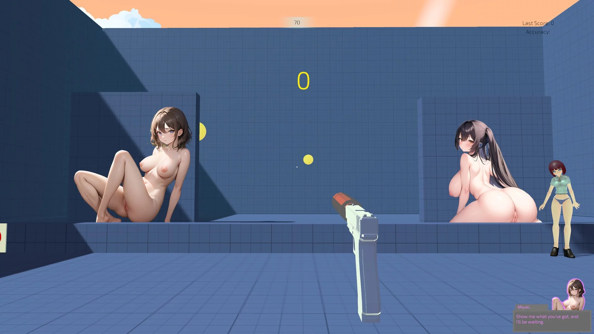Изображение игры: Waifu Aim Trainer
