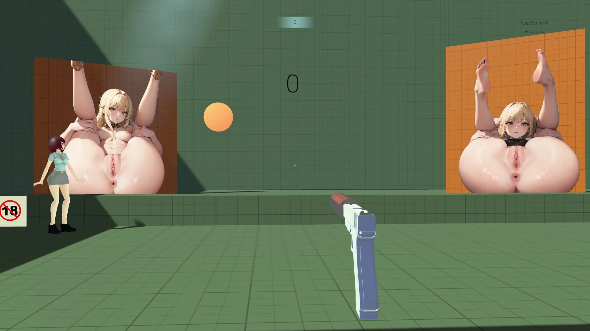 Изображение игры: Waifu Aim Trainer