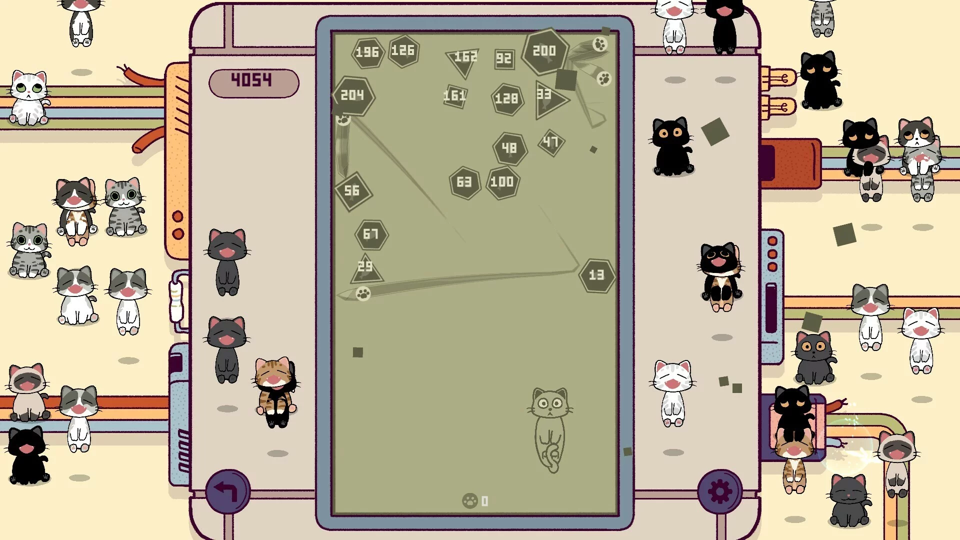 Изображение игры: Cats Bounce Ball