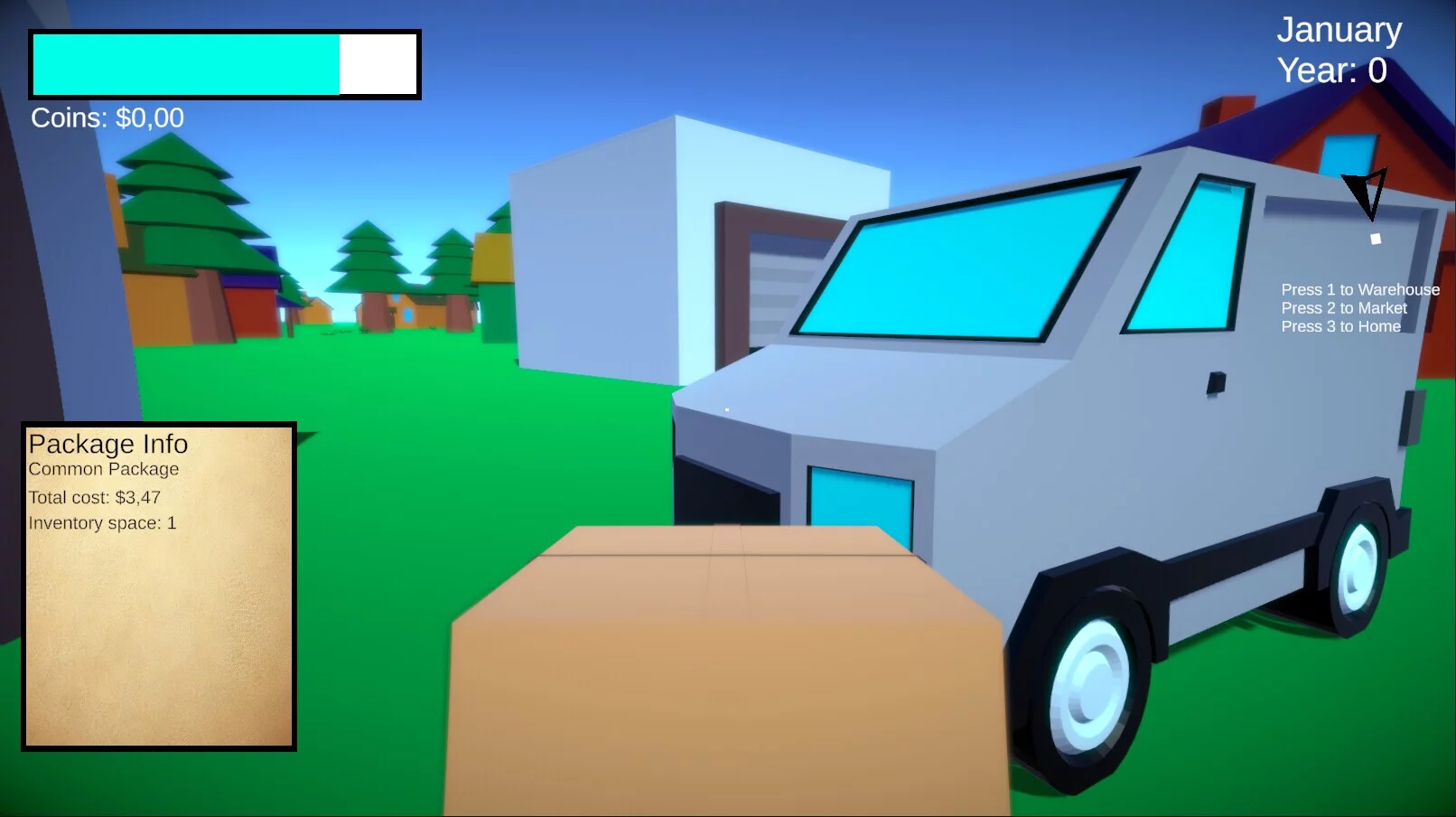 Изображение игры: Van Simulator