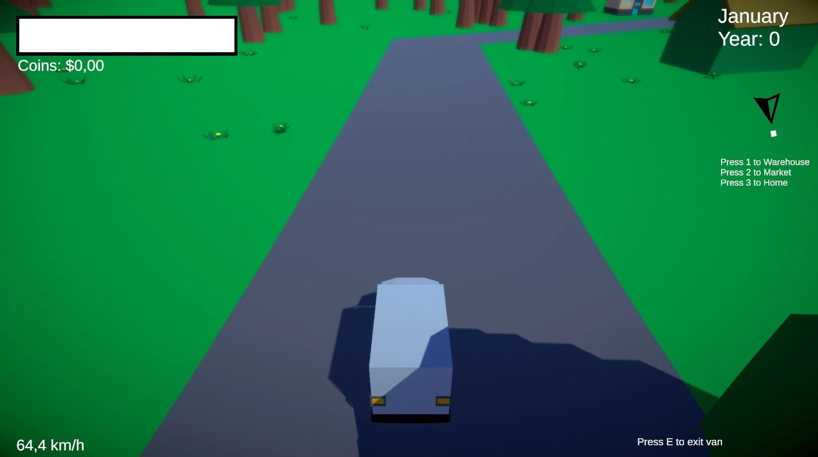 Изображение игры: Van Simulator