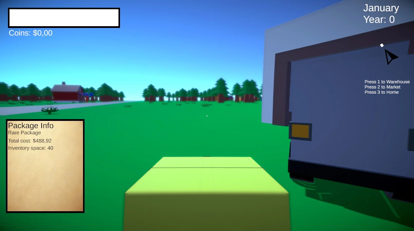 Изображение игры: Van Simulator