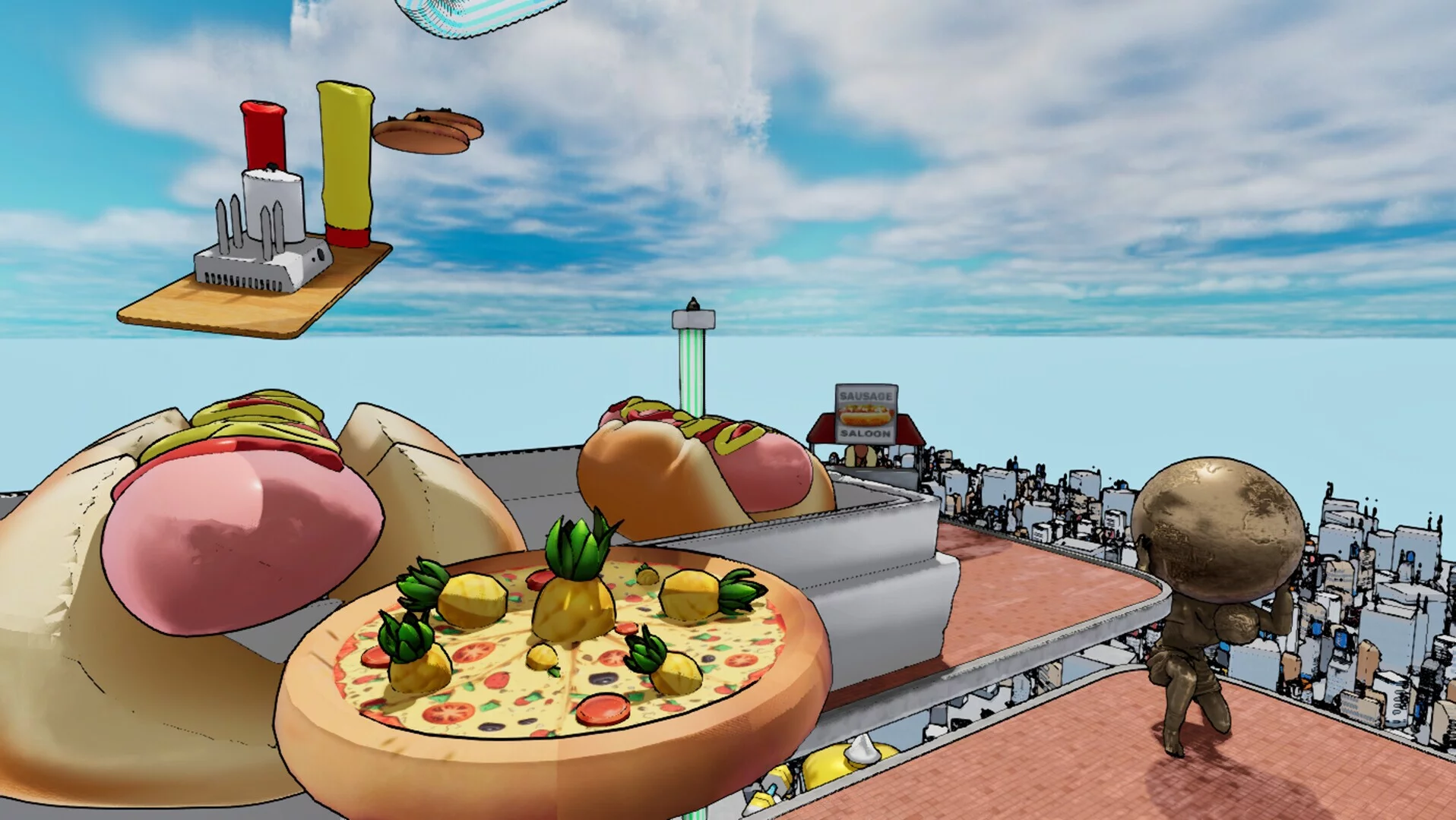 Изображение игры: Flat Fat Fartfest