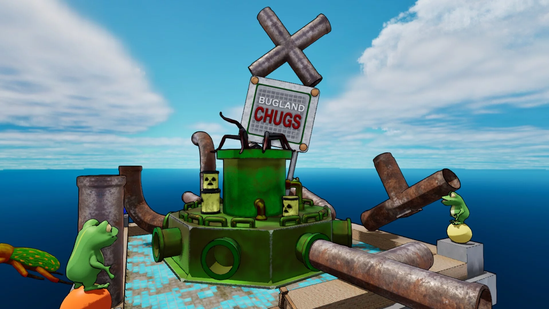 Изображение игры: Flat Fat Fartfest