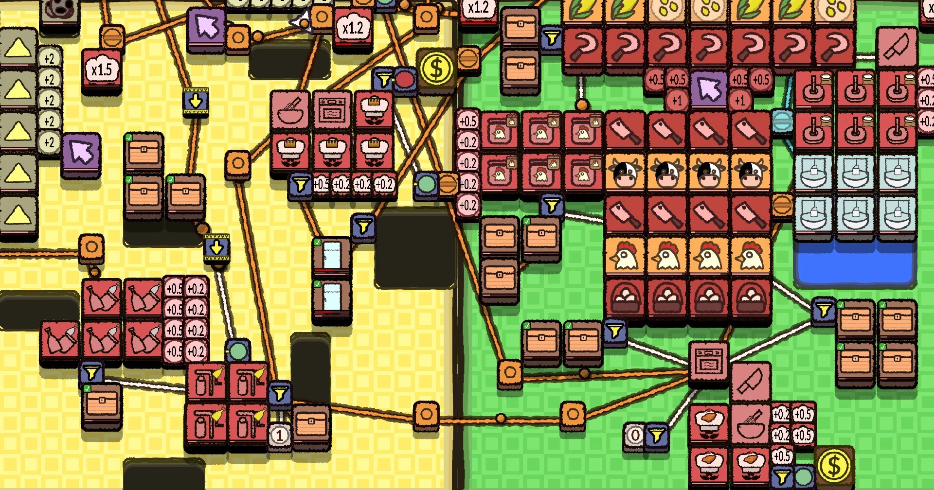 Изображение игры: Node Farm