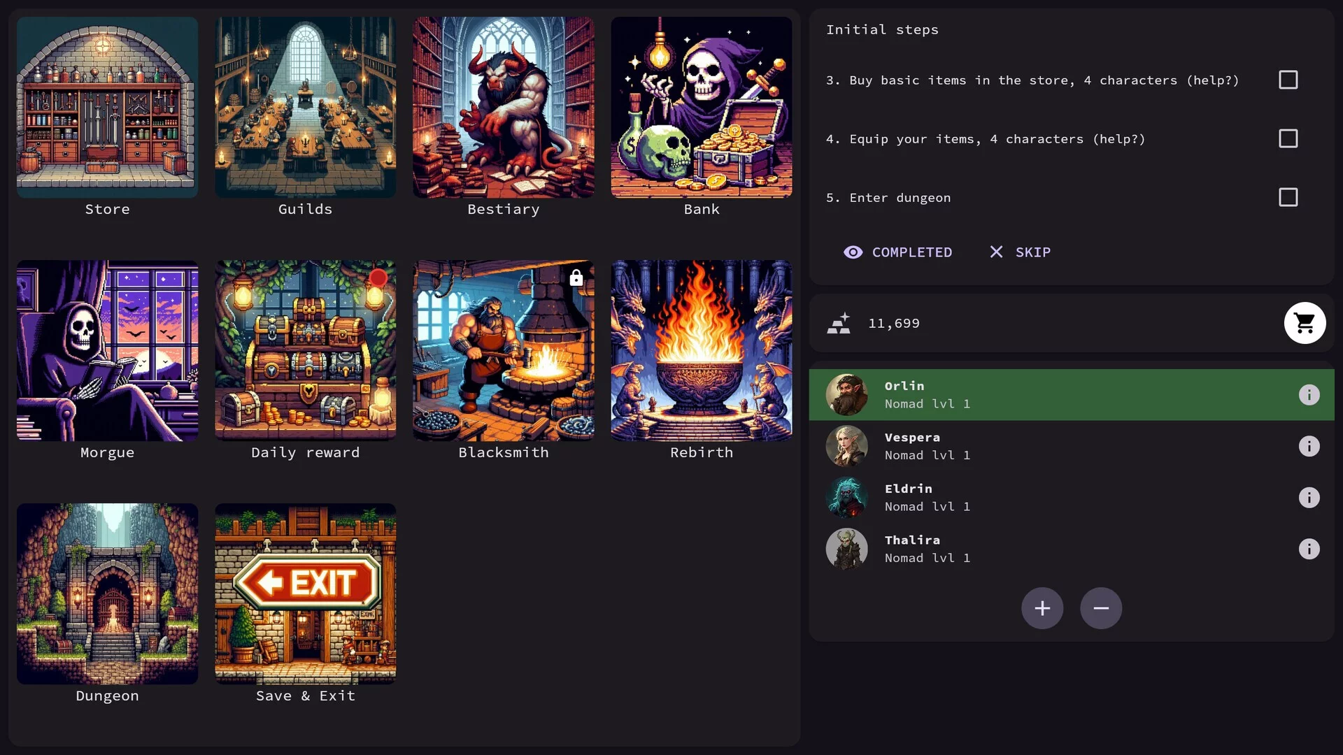 Изображение игры: Depths of Endor: Dungeon Crawler