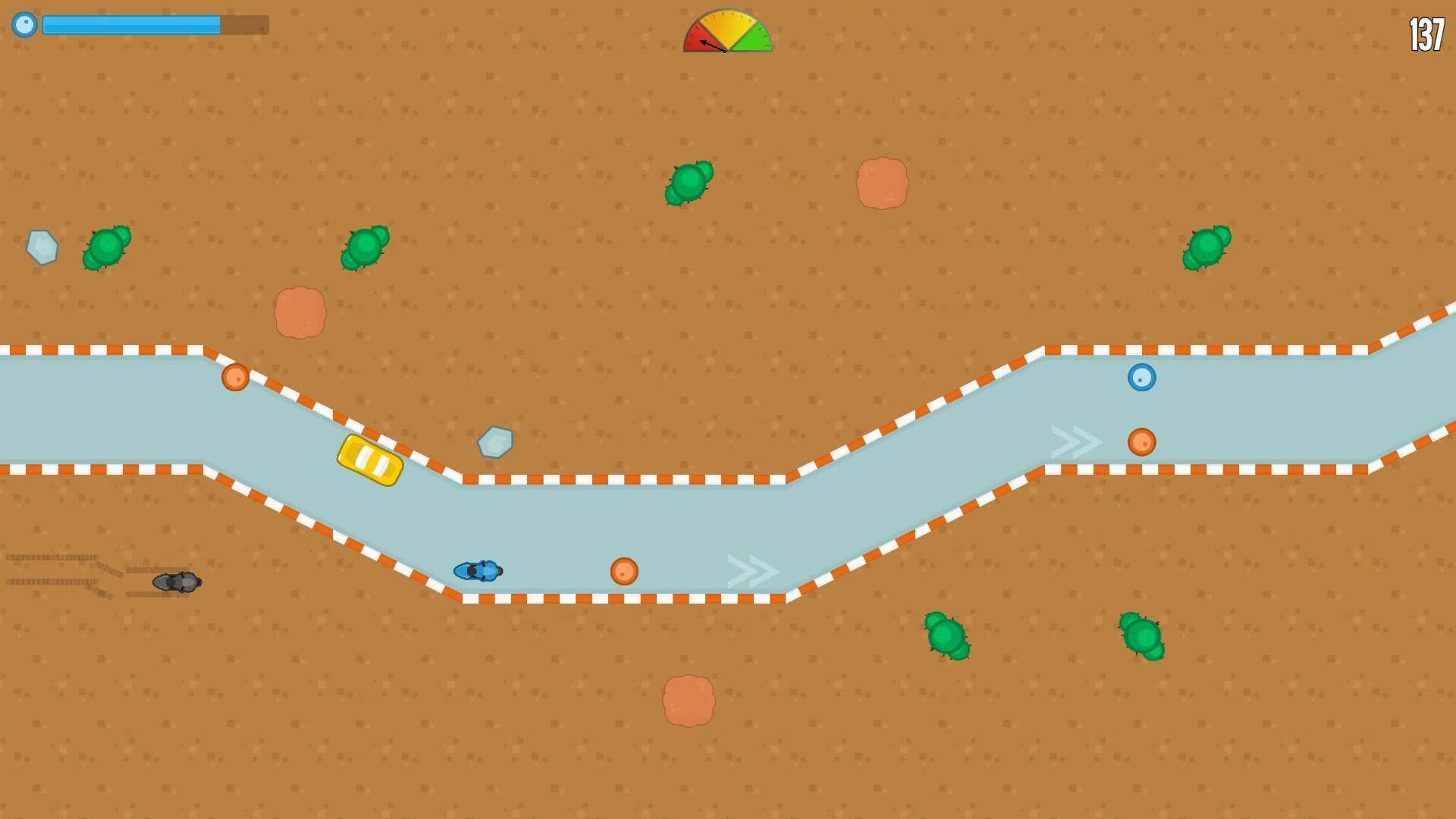 Изображение игры: Hot Rod Racer