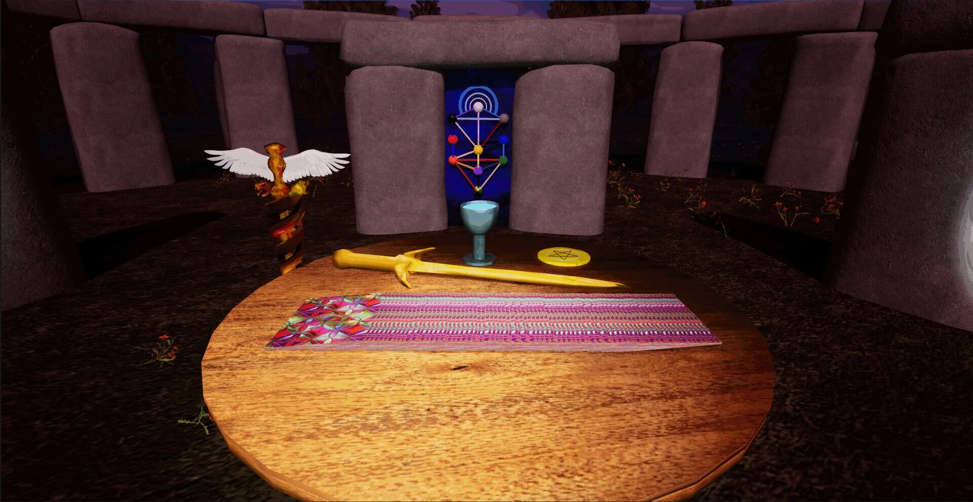 Изображение игры: Tarot Realms