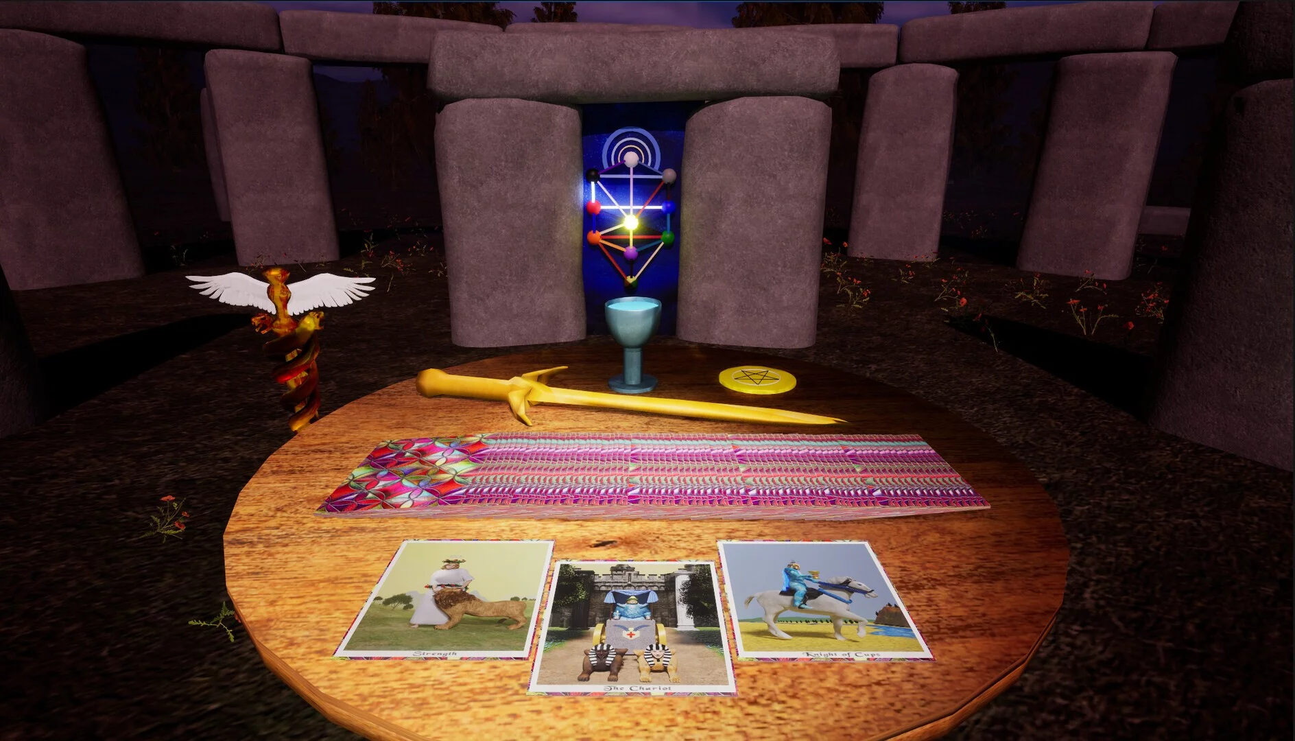 Изображение игры: Tarot Realms