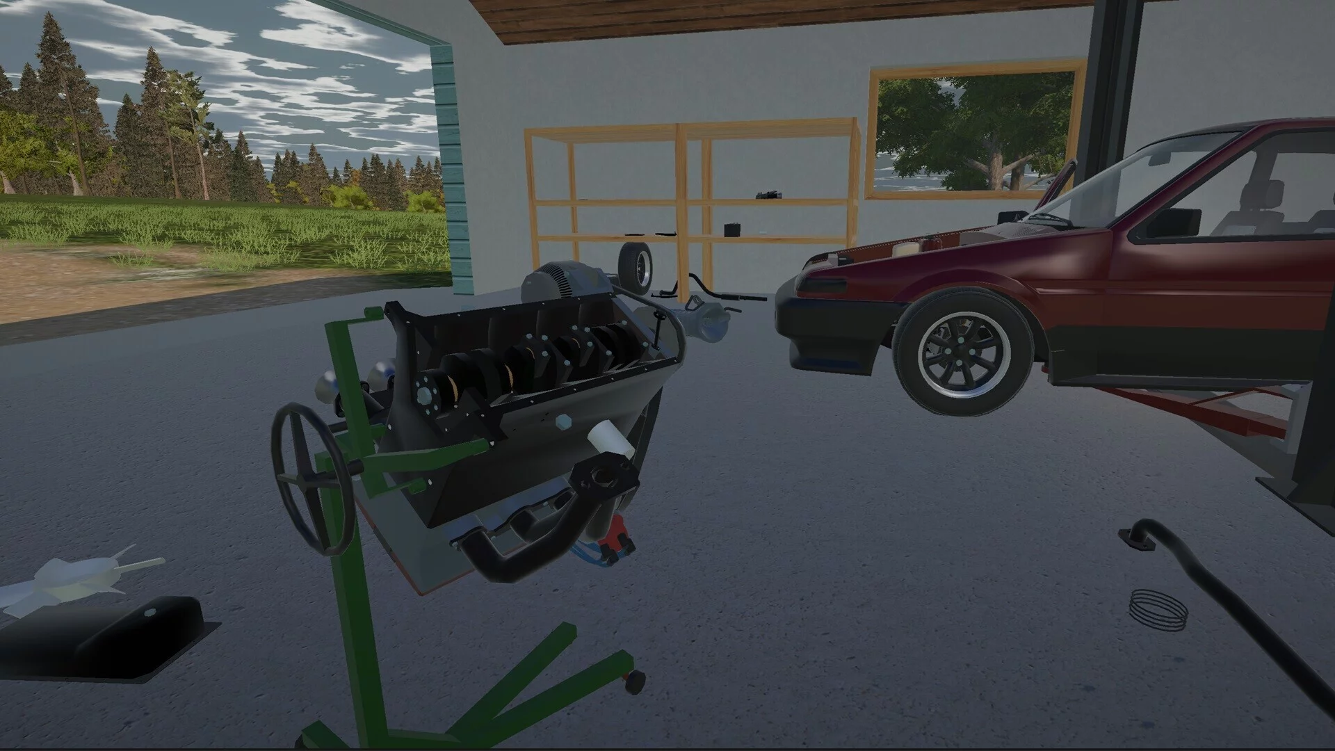 Изображение игры: Garage Works