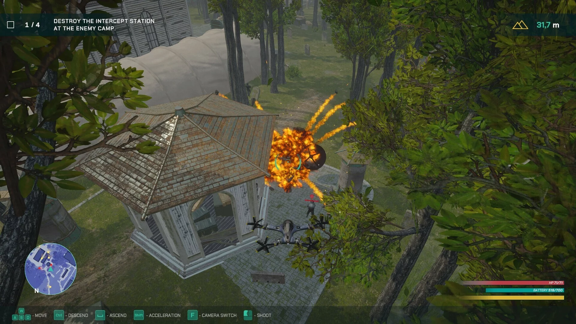 Изображение игры: Drone Strike: Engineer Simulator