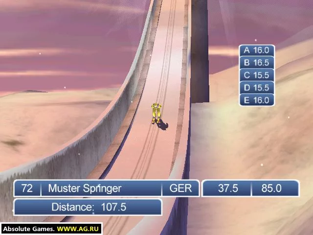 Изображение игры: Ski-jump Challenge 2001