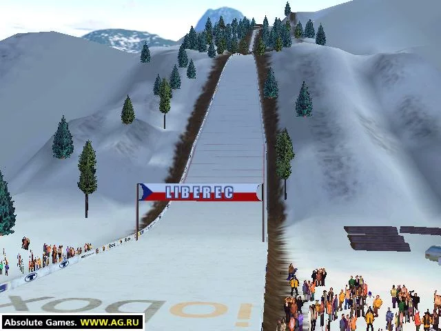 Изображение игры: Ski-jump Challenge 2001