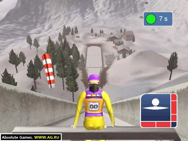 Изображение игры: Ski-jump Challenge 2001