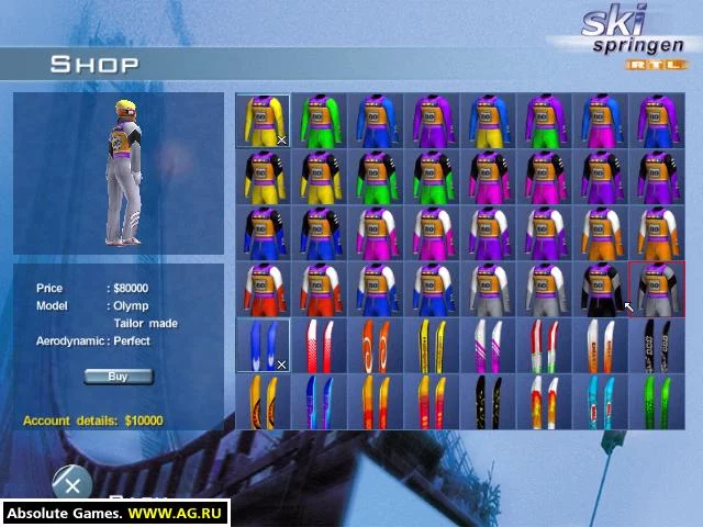 Изображение игры: Ski-jump Challenge 2001