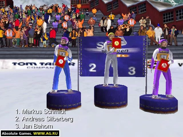 Изображение игры: Ski-jump Challenge 2001