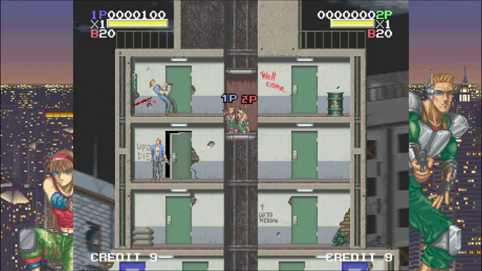 Изображение игры: Elevator Action -Returns- S-Tribute
