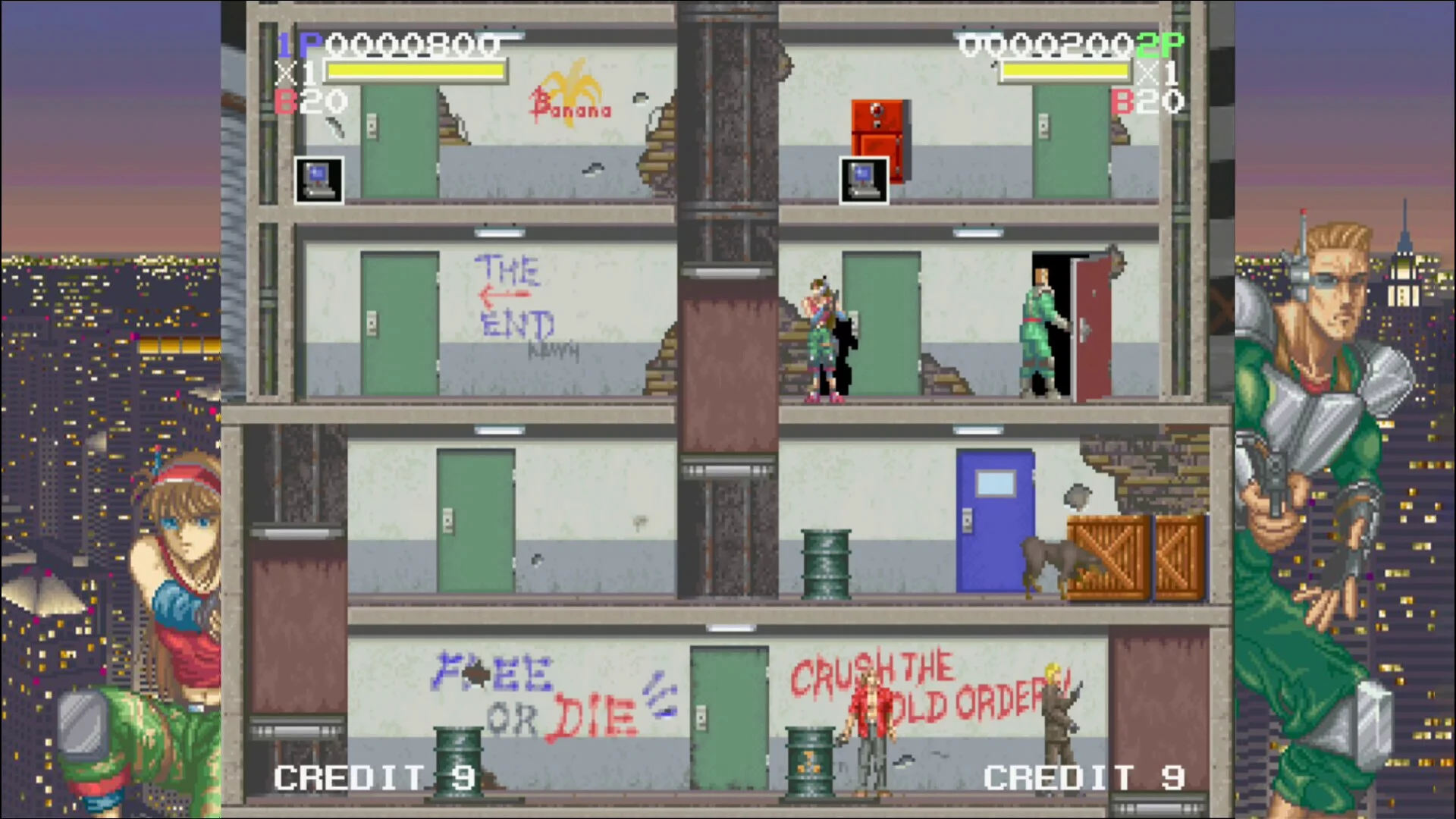 Изображение игры: Elevator Action -Returns- S-Tribute