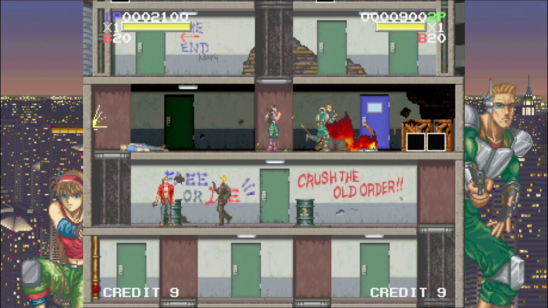 Изображение игры: Elevator Action -Returns- S-Tribute