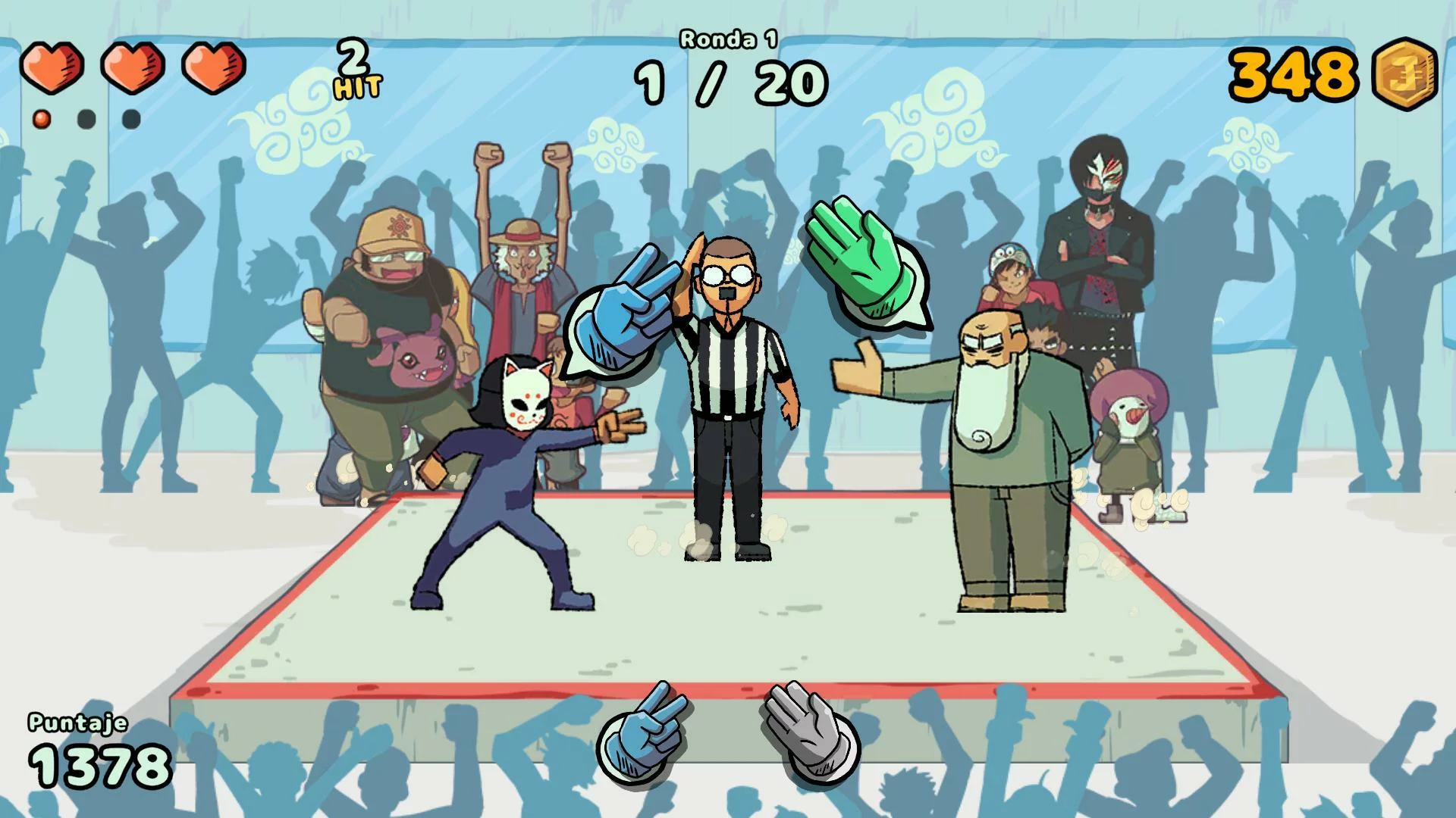 Изображение игры: JanKenUp!