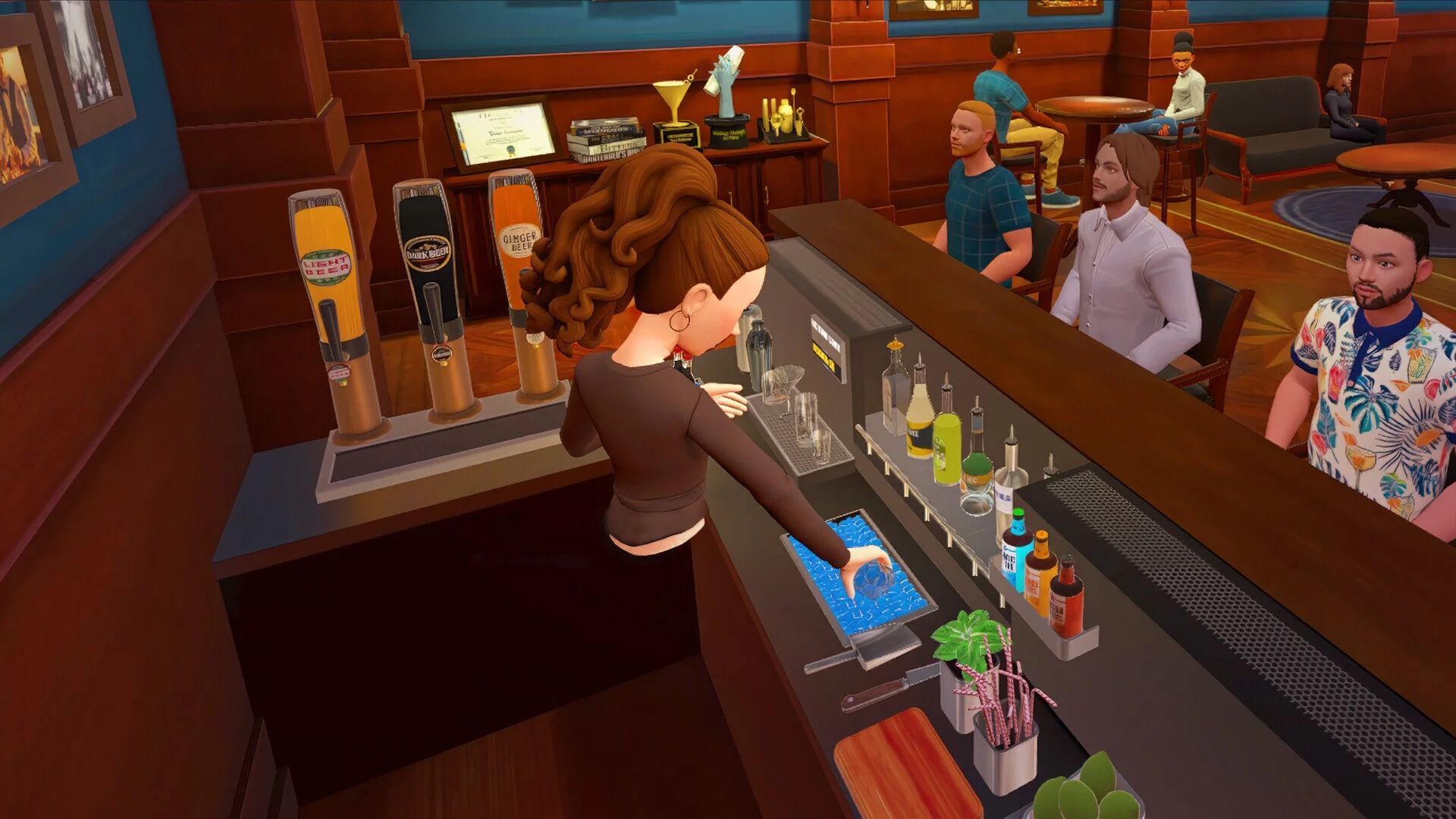 Изображение игры: The Mixologist