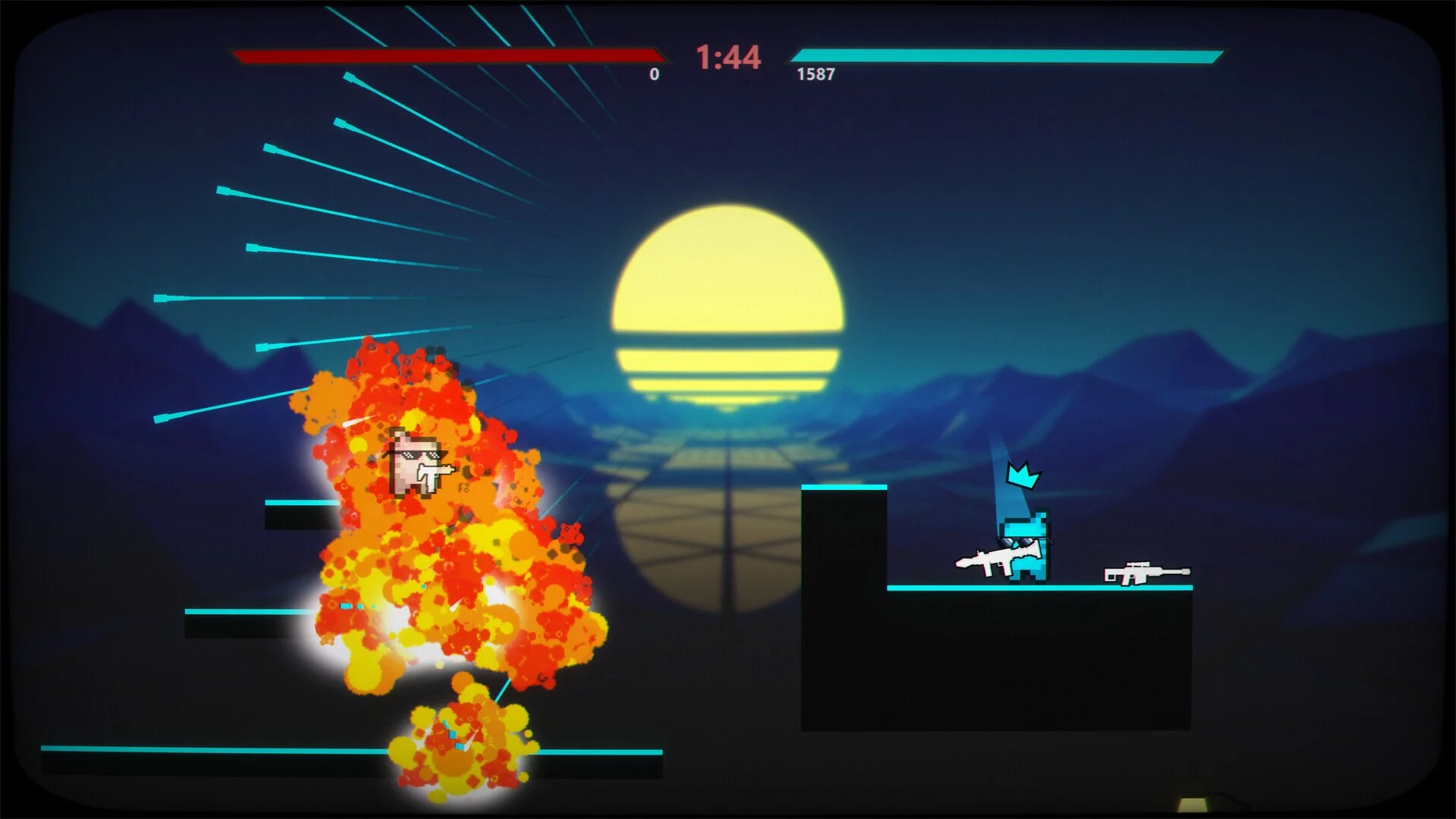 Изображение игры: Miami Fighters
