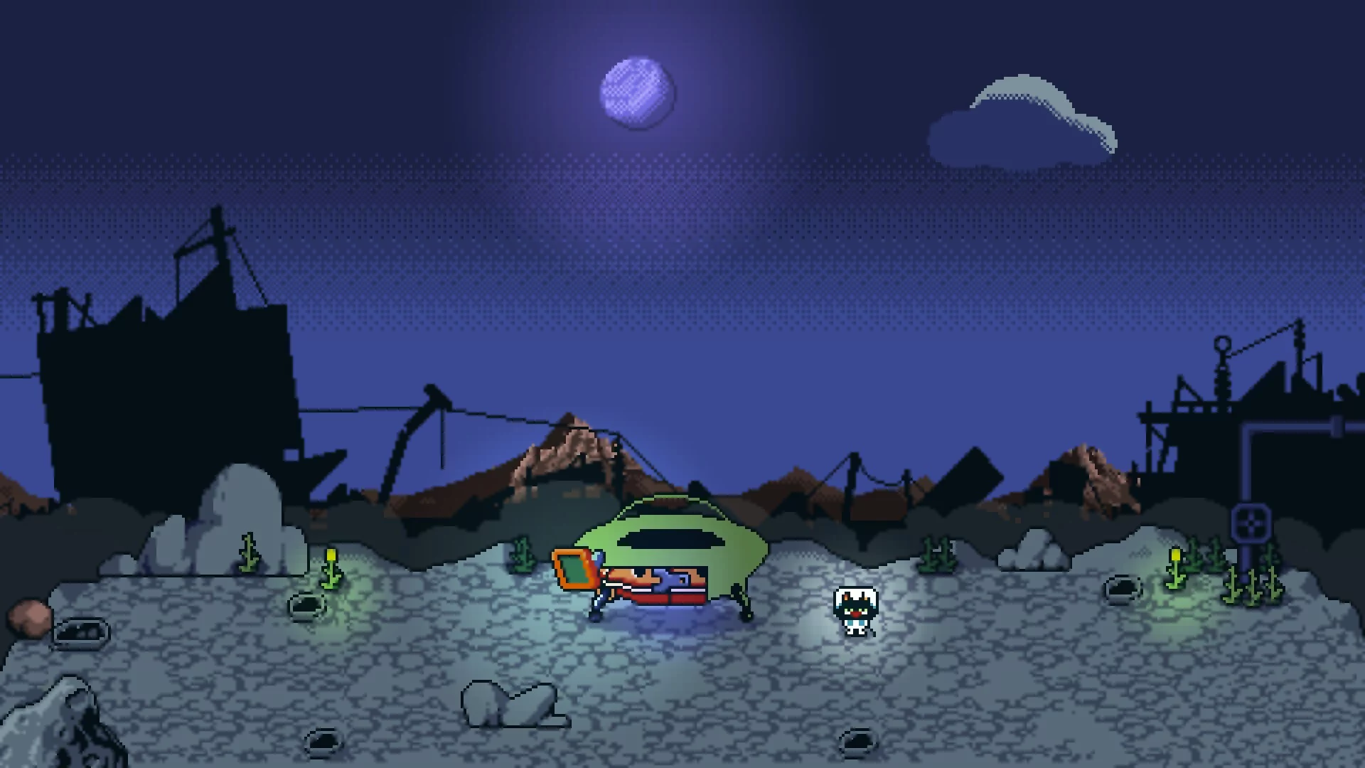 Изображение игры: Alien Cat Story