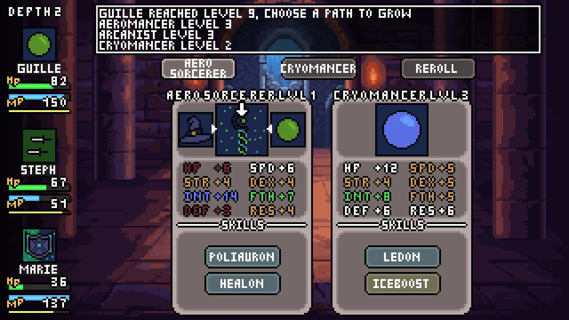Изображение игры: Depths of Faveg